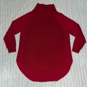 Athleta Ruby Red Ravine Tunic Sweater • XL